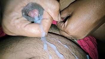 Desi Wife’s Skilled Hands Bring Him To Ecstasy