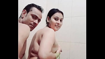 Sultry Desi Bathroom Fuck