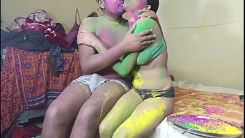 My First Holi: Getting Wild And Wet With The Hot Wife Next Door