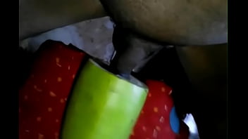 Desi Stud Fucks His Bottle Gourd Hole Deep And Dirty