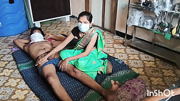 My Hot Village Bhabhi Shivani Looking Irresistible In That Tight Green Saree