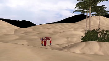 Desi Aladdin Rubs The Magic Lamp And Gets His Dirty Wish To Pound Jasmine’s Tight Pussy With Hindi Moans